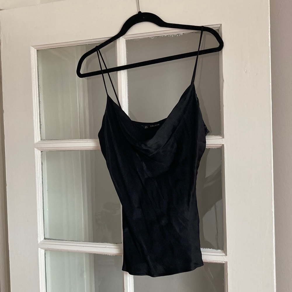 Zara Cowl Neck Tank